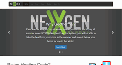 Desktop Screenshot of nexgenenergy.net